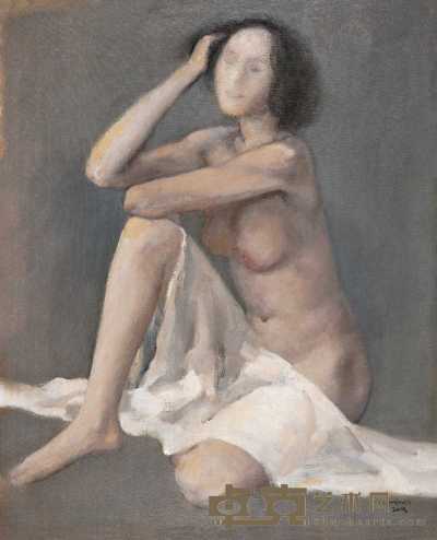 黄英浩 2003年作 裸女 64.5×53.5cm